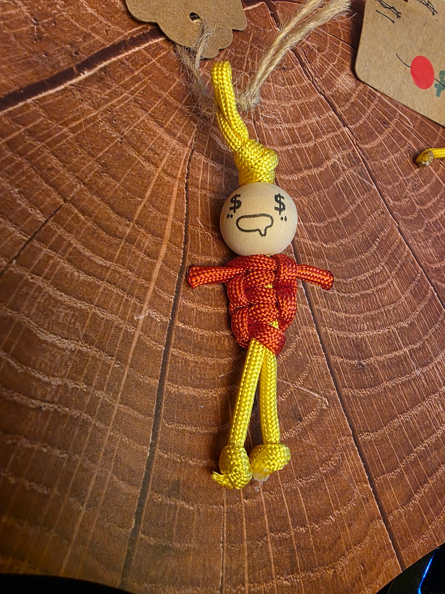 Grinhex Trinket - Handmade Paracord Buddy Keychain