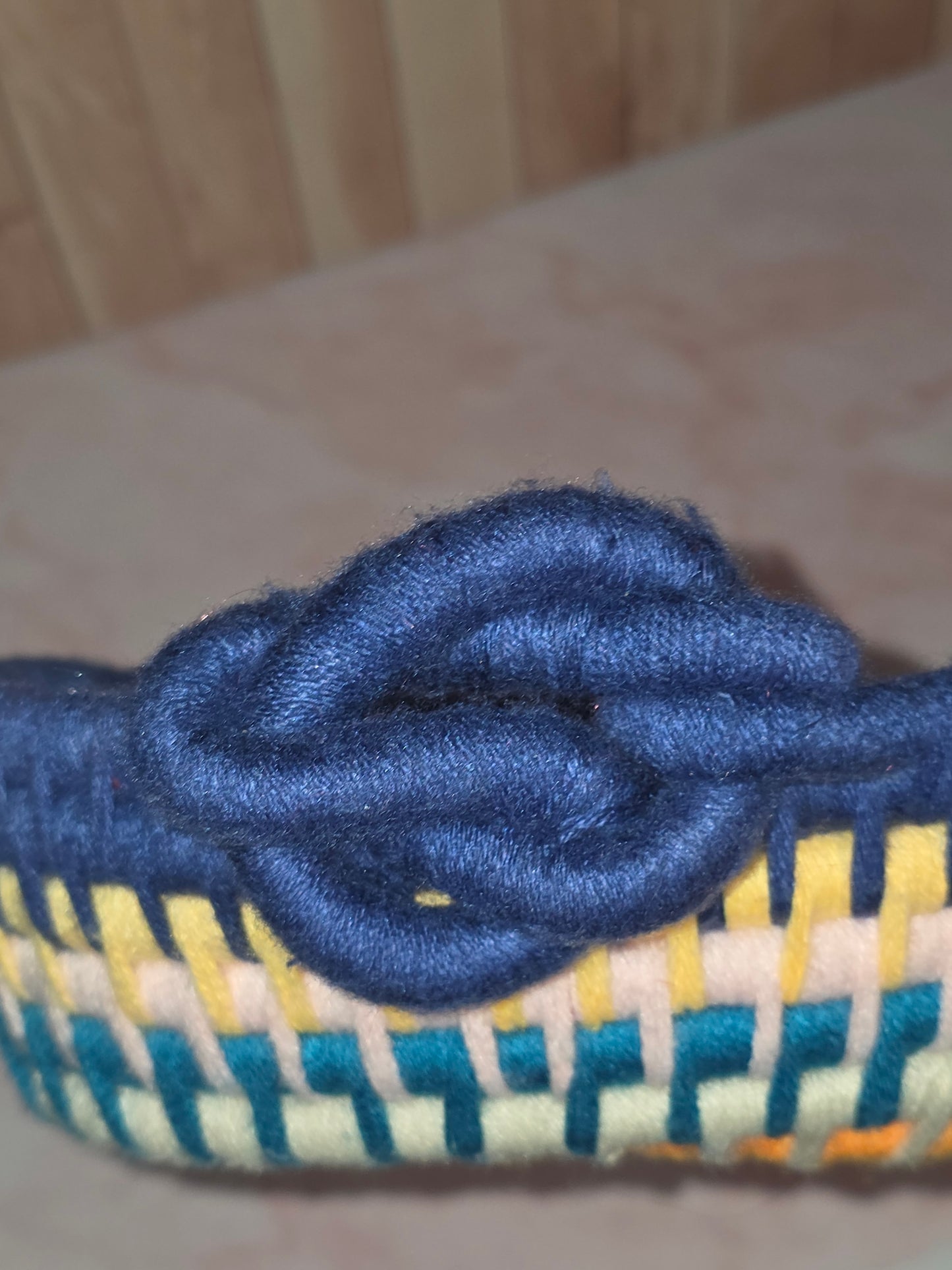 Tideknot Vessel - Handmade Coil Wrapped Basket with Knotwork
