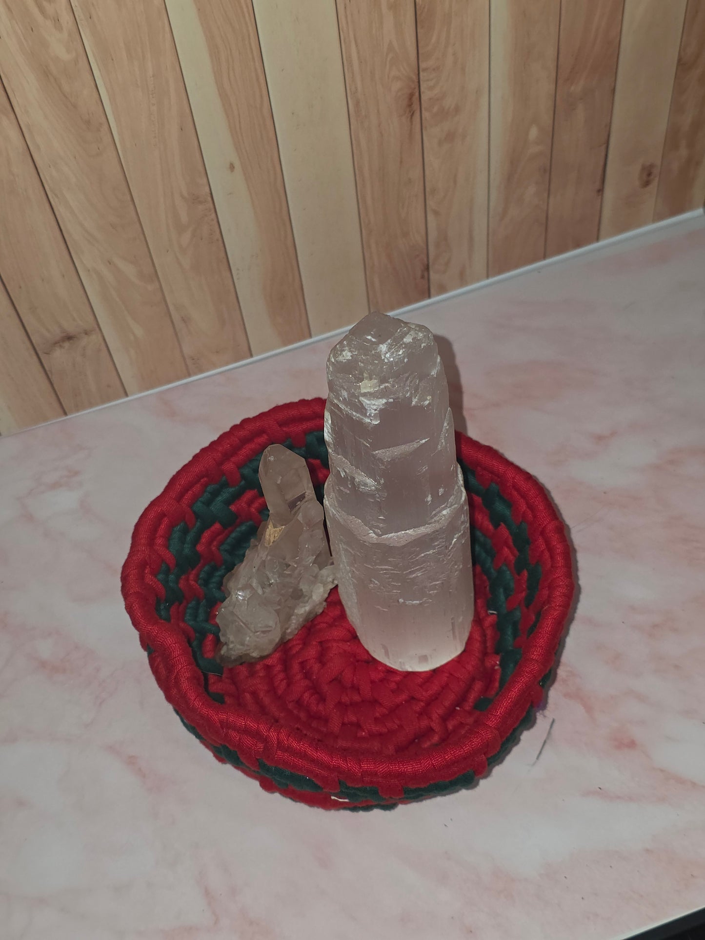 Barberry Vessel - Handmade Coil Wrapped Basket
