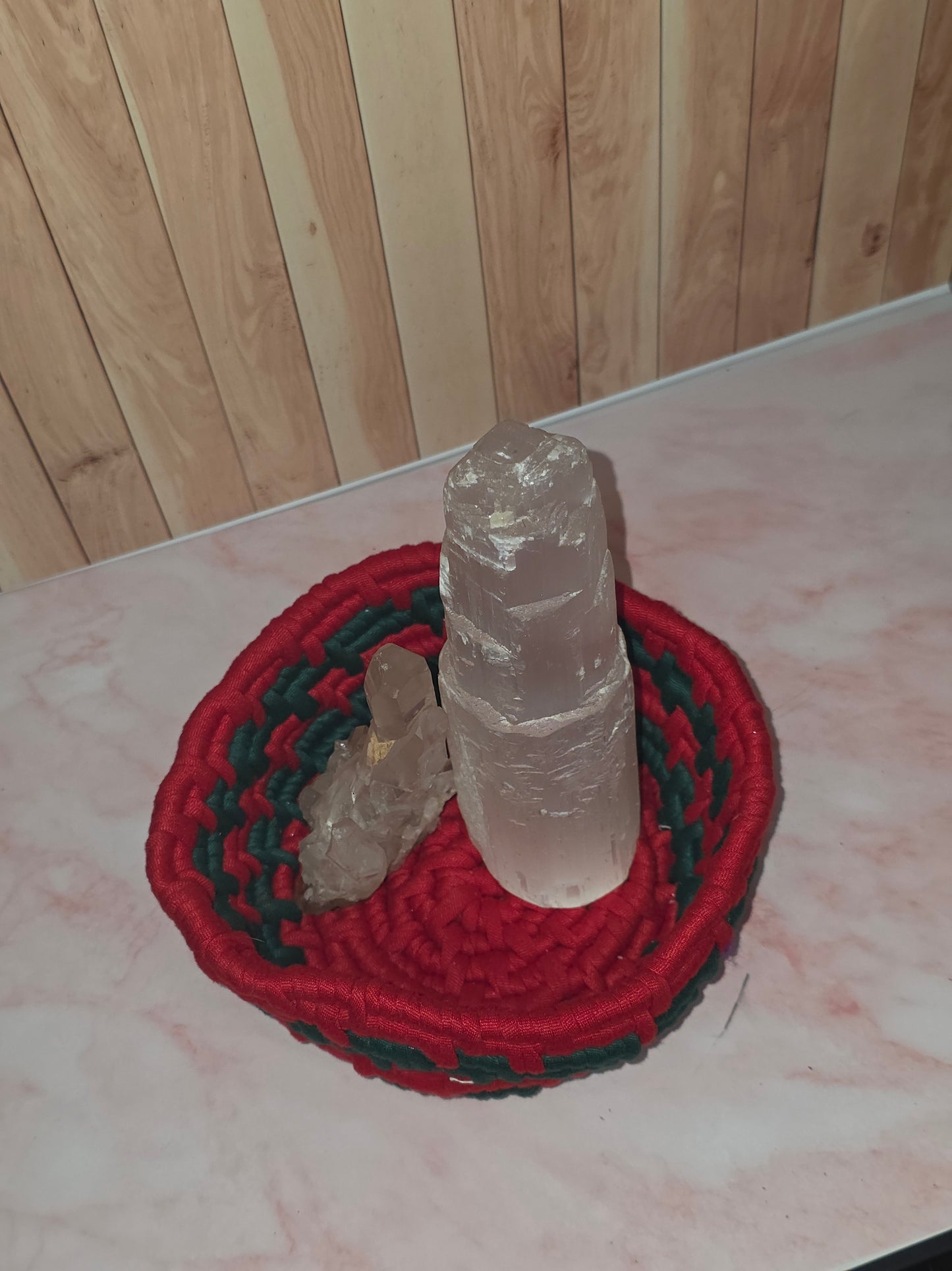 Barberry Vessel - Handmade Coil Wrapped Basket