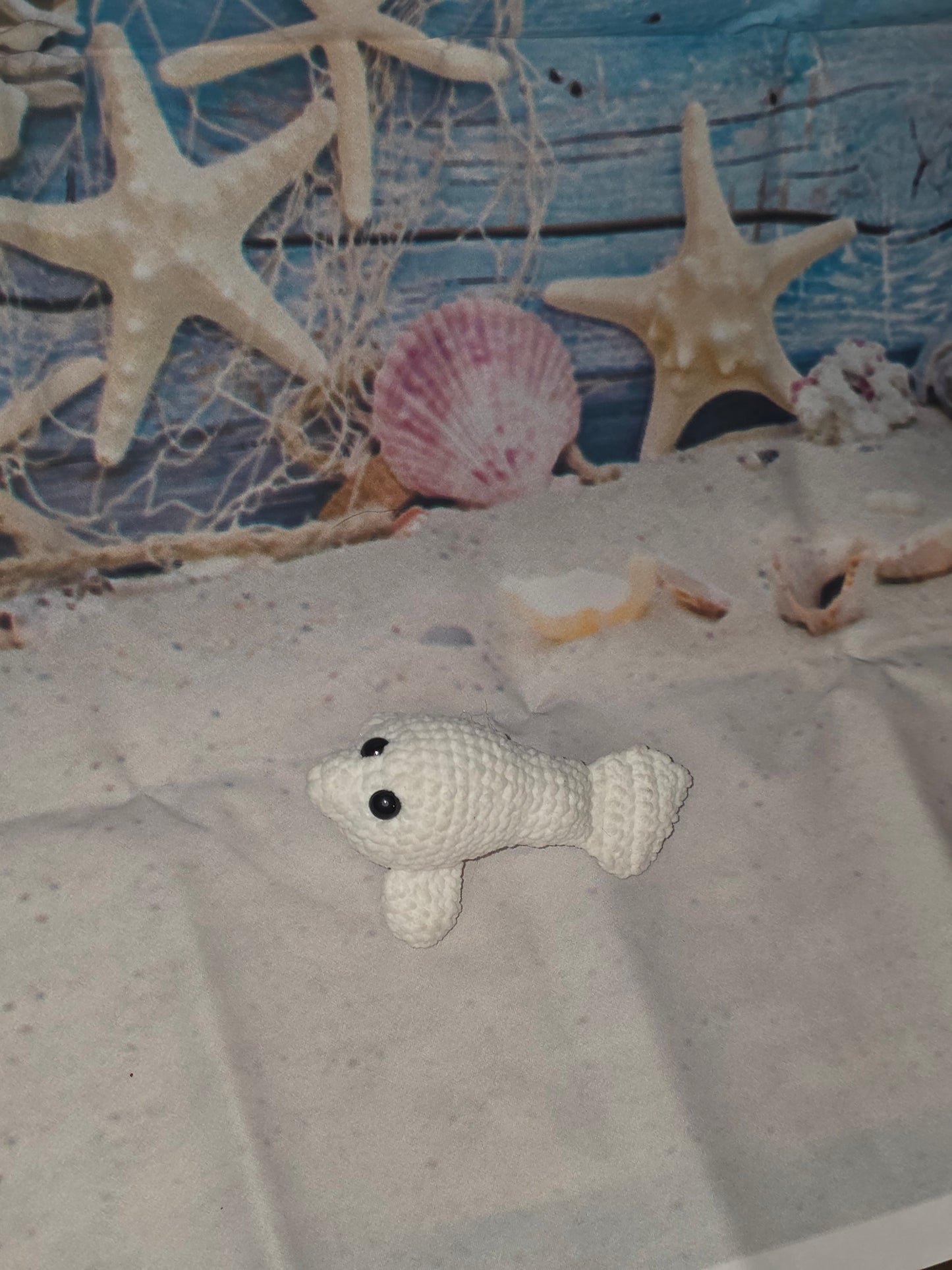 Palewake Familiar - Handmade Crocheted Amigurumi Seal
