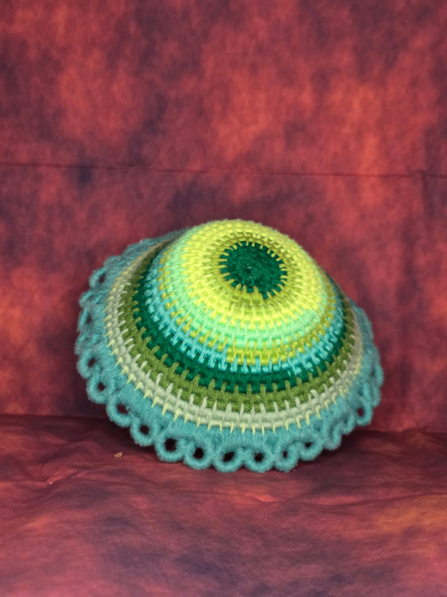 Verdantcoil Vessel - Handmade Coil Wrapped Basket with Knotwork