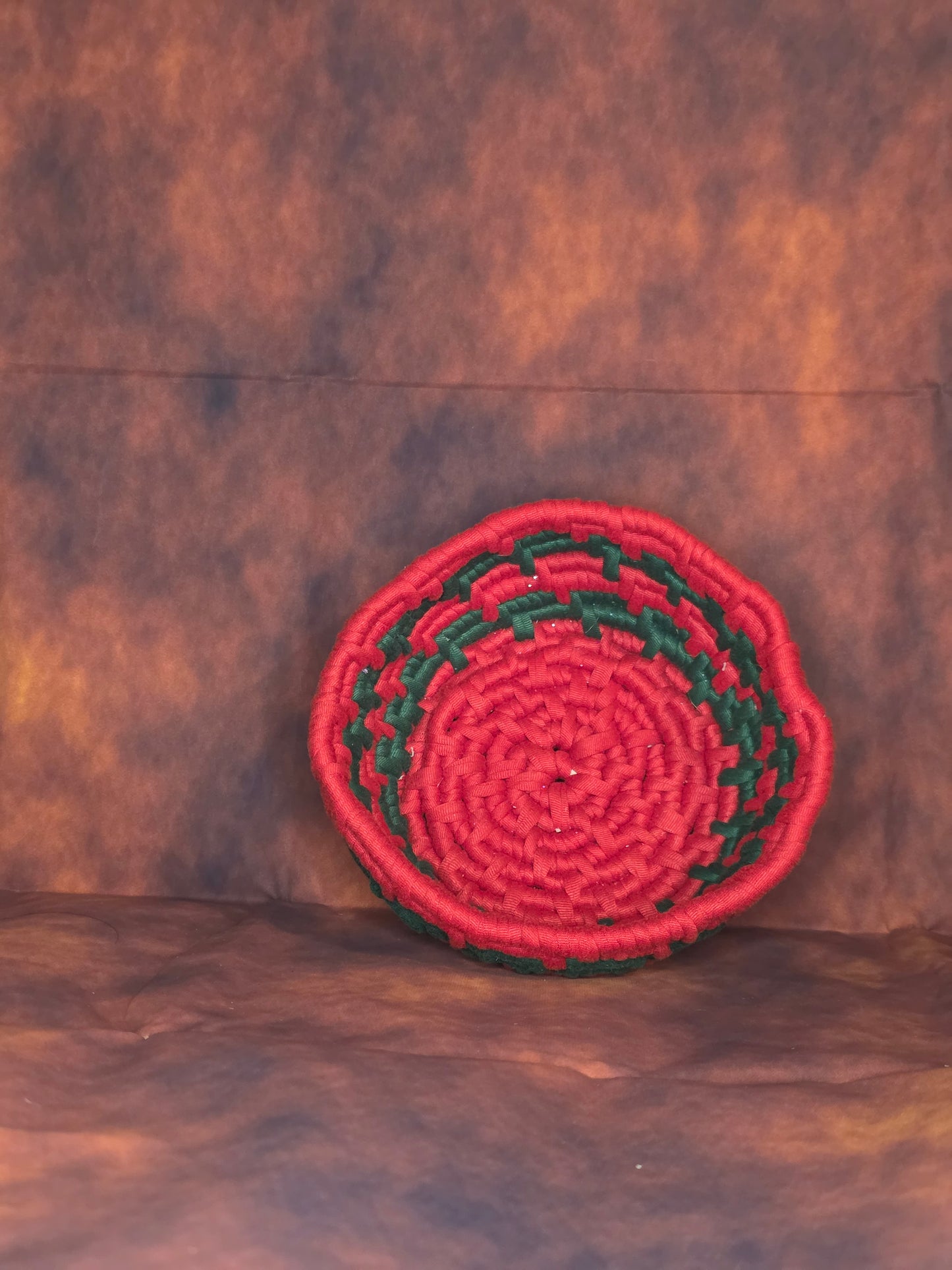 Barberry Vessel - Handmade Coil Wrapped Basket