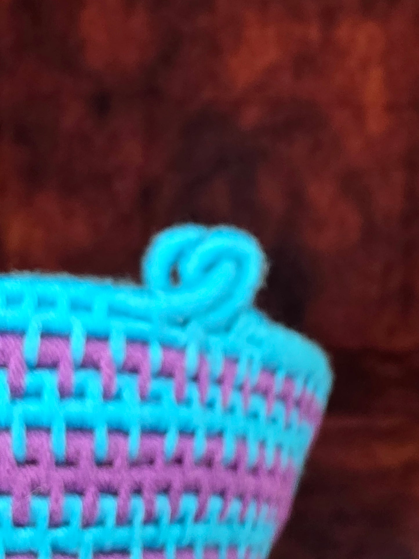 Abyssweave Vessel - Handmade Coil Wrapped Basket with Knotwork