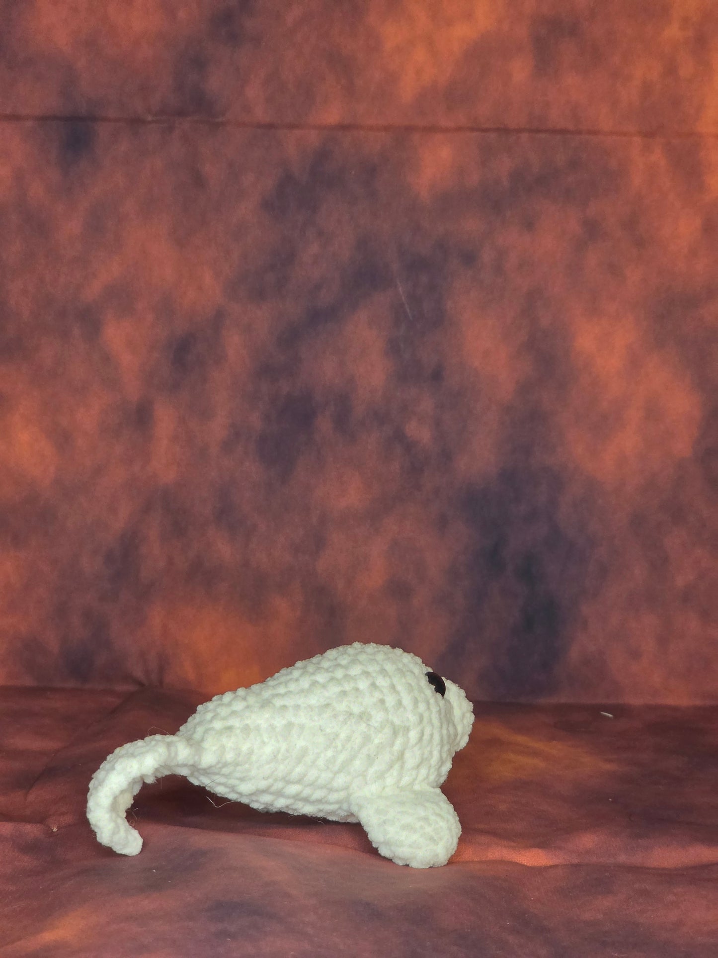 Palewake Familiar - Handmade Crocheted Amigurumi Seal