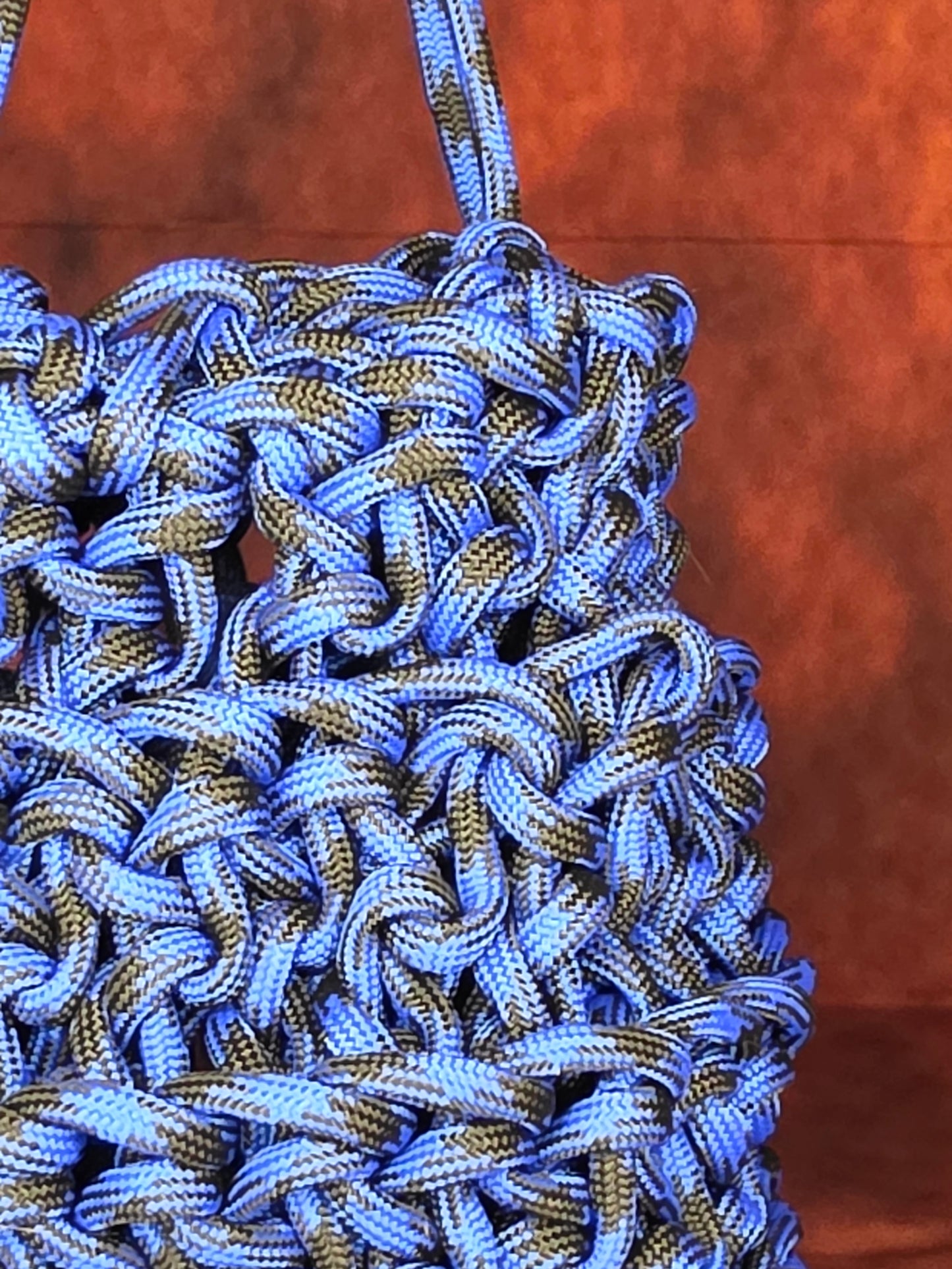 Nightcoil Reliquary Pouch – Handwoven Paracord Drawstring Utility and Dice Bag
