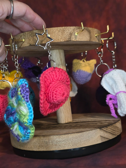 Witchbrim Trinket - Handmade Crochet Bag Charm or Keychain