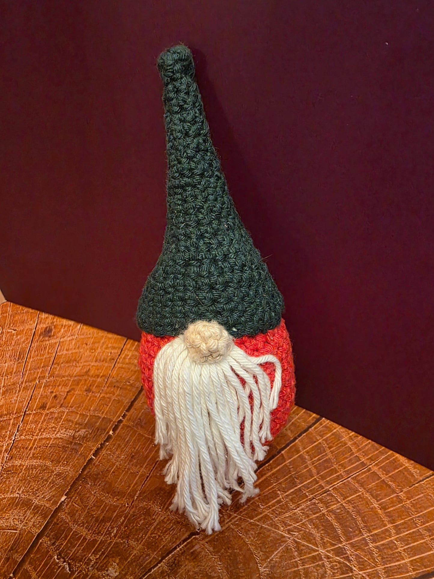 Raghex Familiar - Handmade Crocheted Amigurumi Gnome