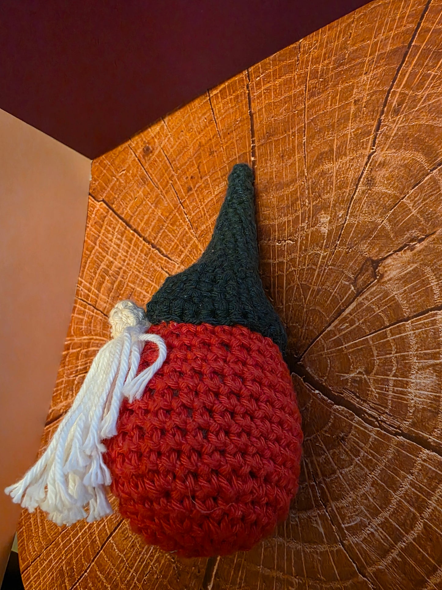 Raghex Familiar - Handmade Crocheted Amigurumi Gnome