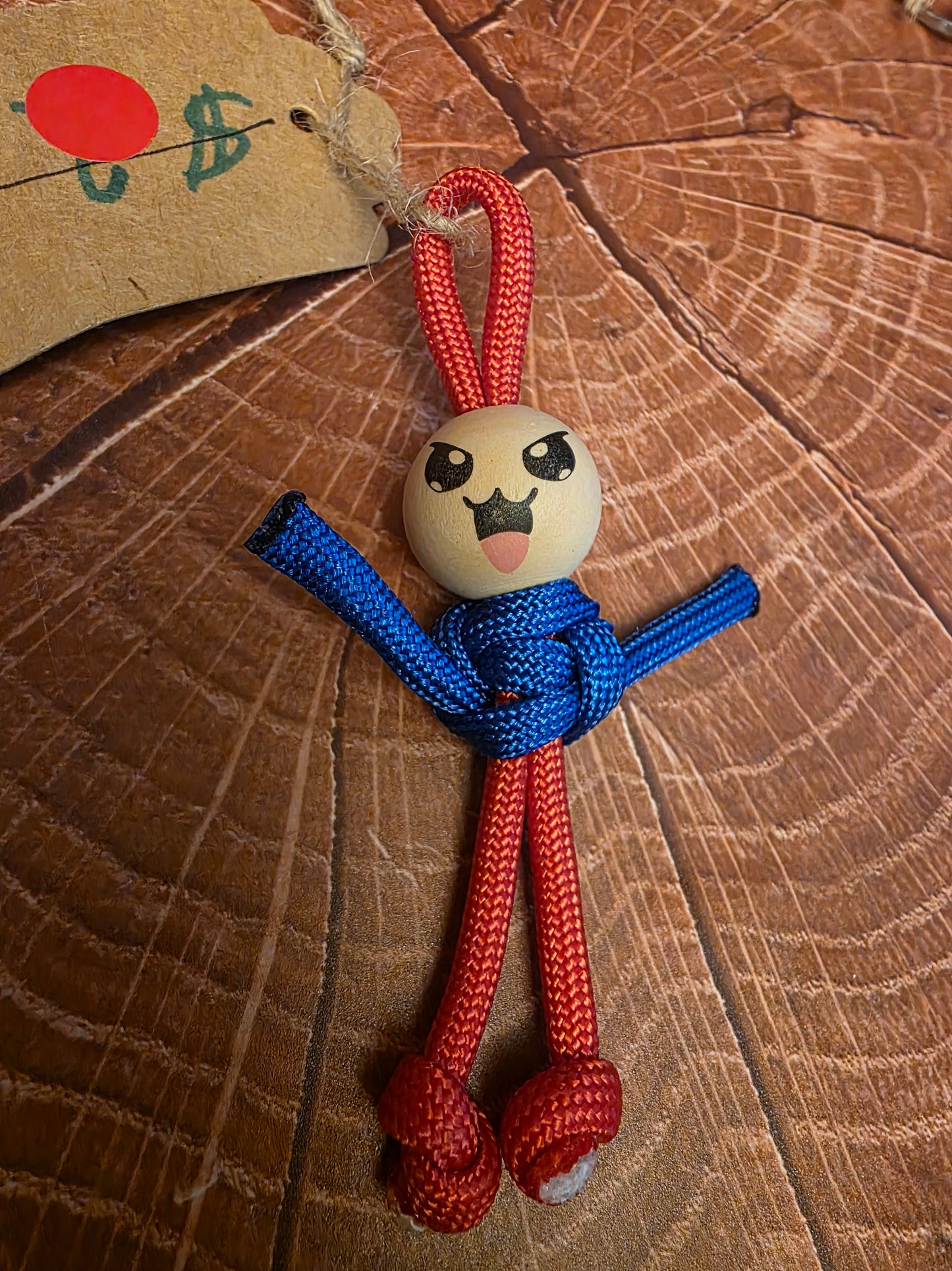 Grinhex Trinket - Handmade Paracord Buddy Keychain
