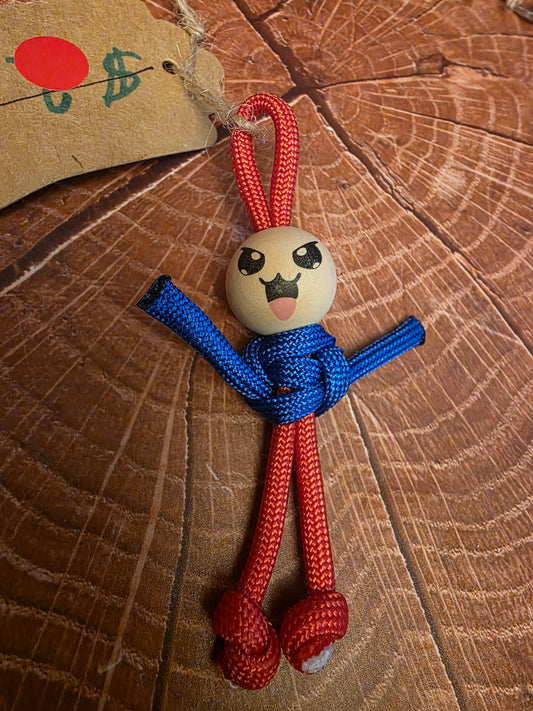 Grinhex Trinket - Handmade Paracord Buddy Keychain