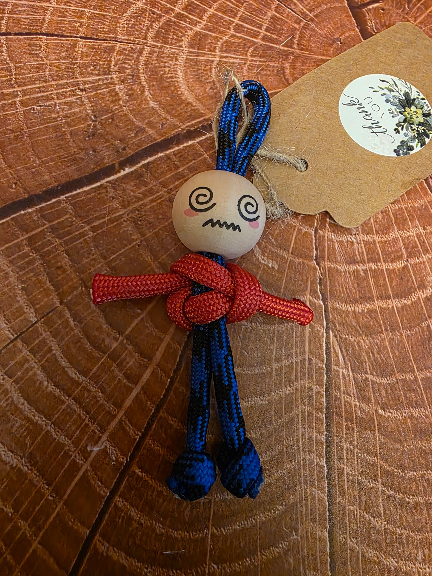 Grinhex Trinket - Handmade Paracord Buddy Keychain