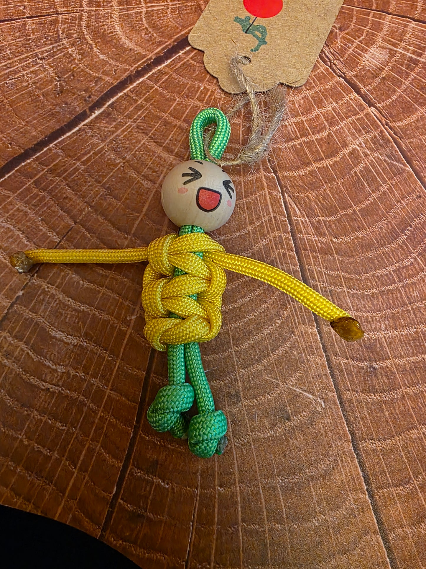 Grinhex Trinket - Handmade Paracord Buddy Keychain