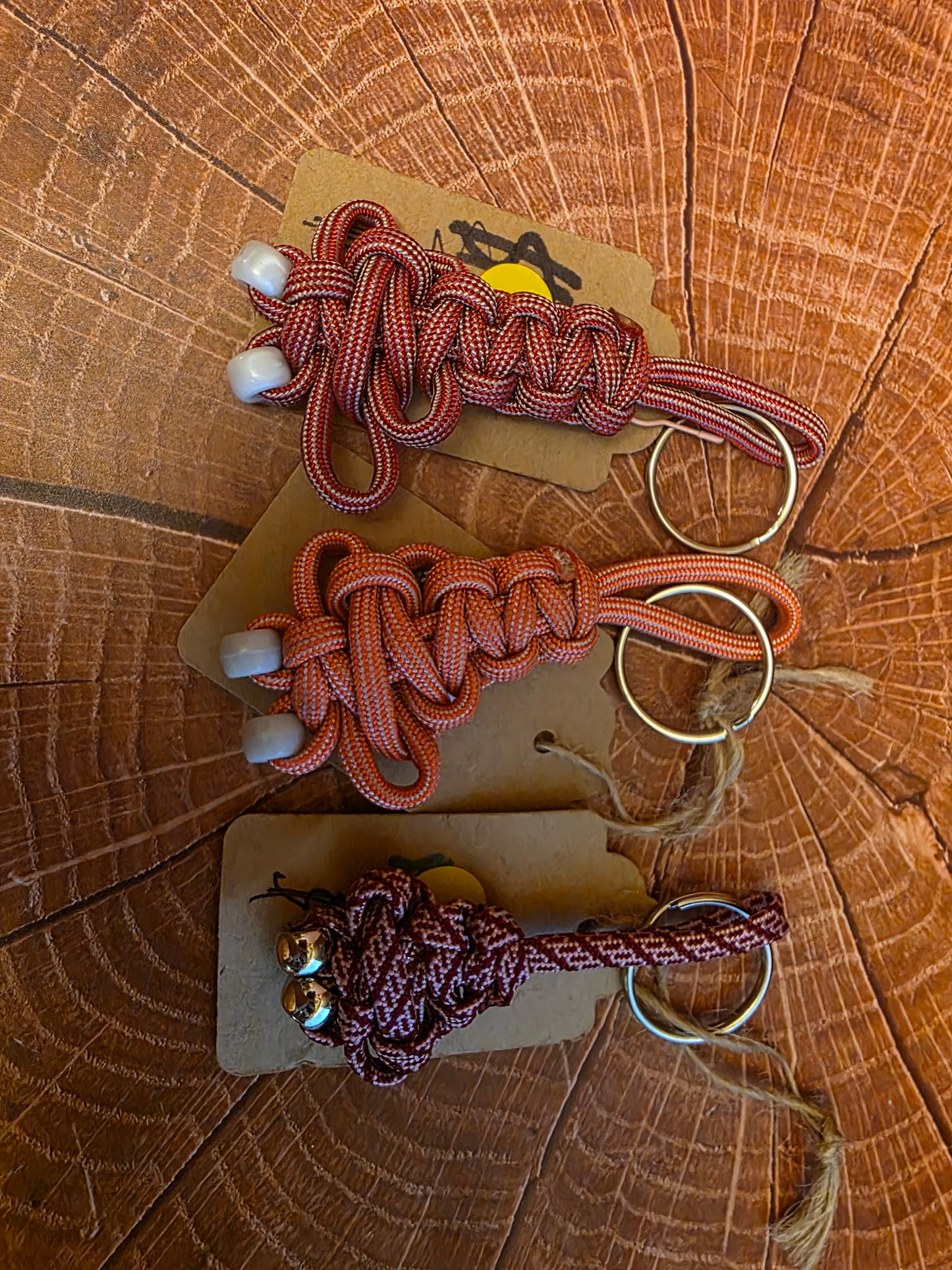 Flutterhex Trinket - Handmade Dragonfly Paracord Keychain