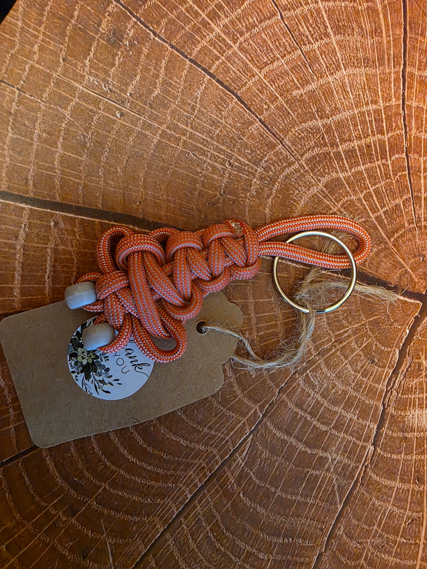 Flutterhex Trinket - Handmade Dragonfly Paracord Keychain