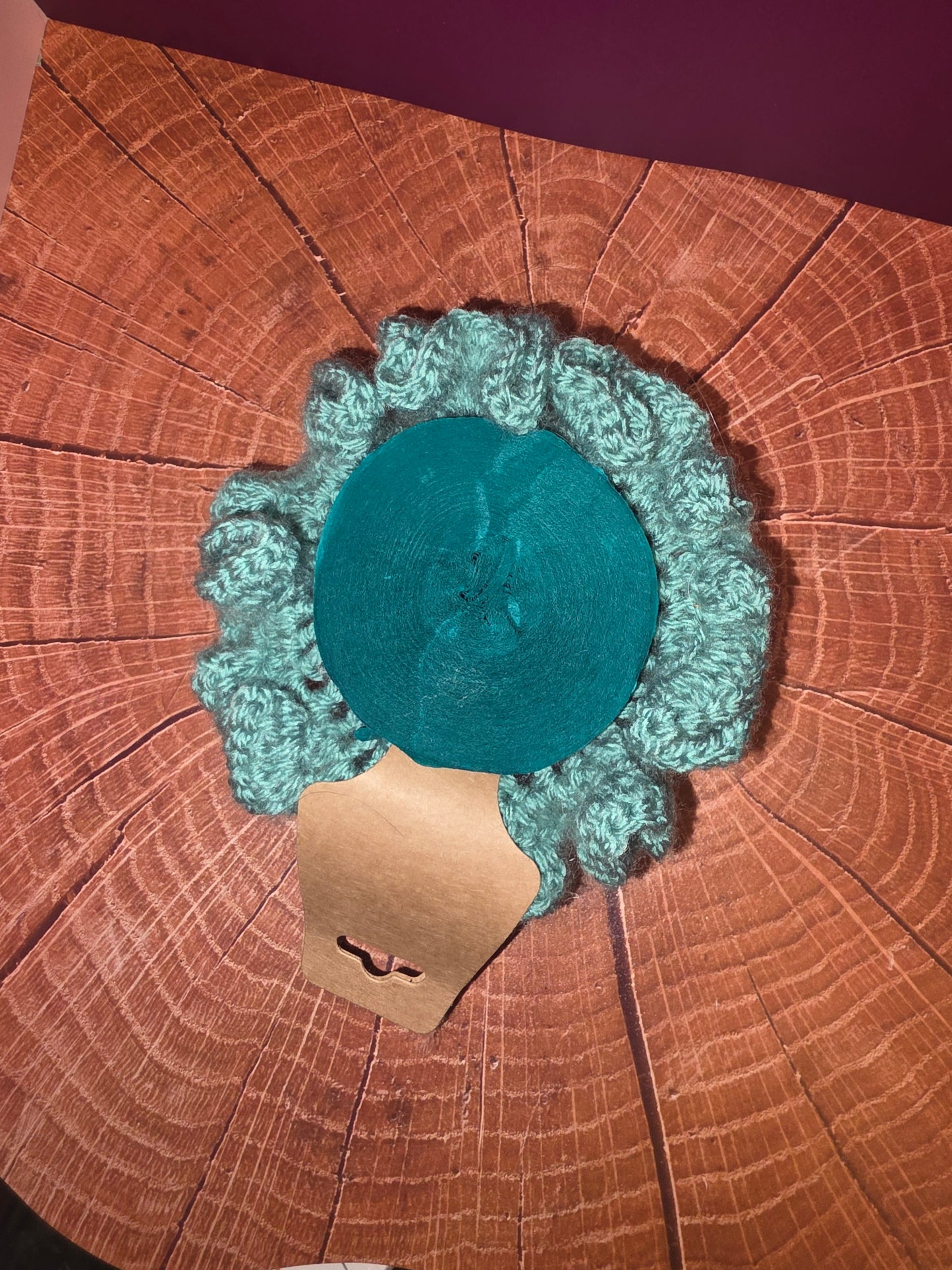 Riftsnare Halo – Handmade Crochet Scrunchie