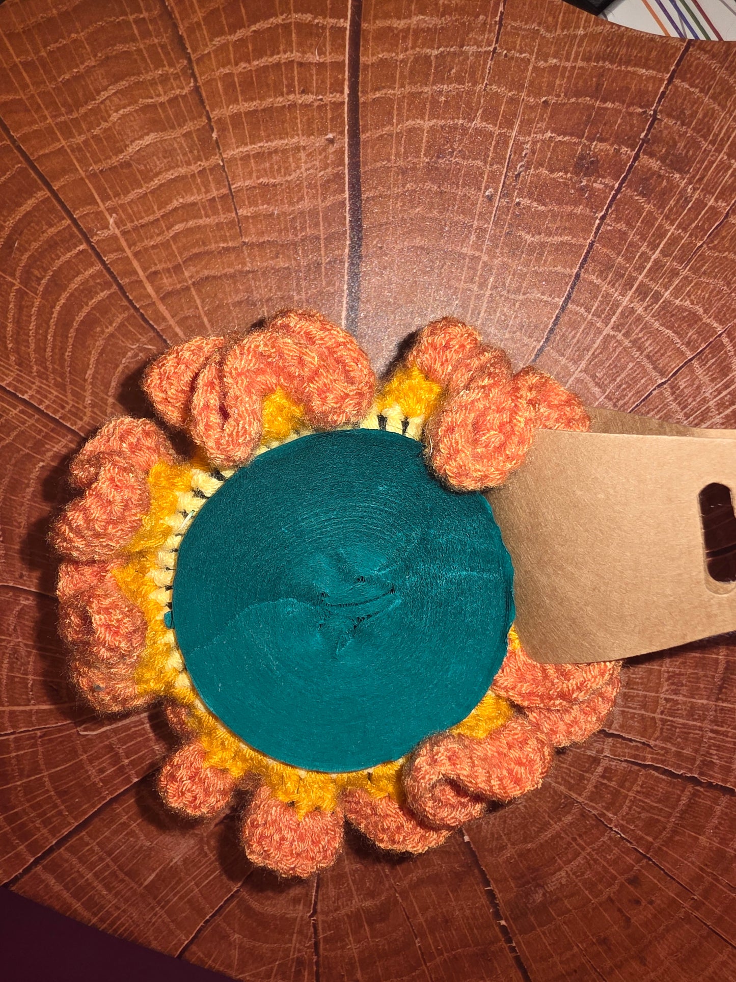 Riftsnare Halo – Handmade Crochet Scrunchie