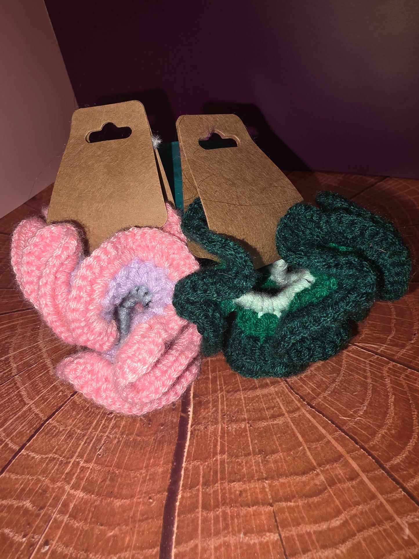 Riftsnare Halo – Handmade Crochet Scrunchie