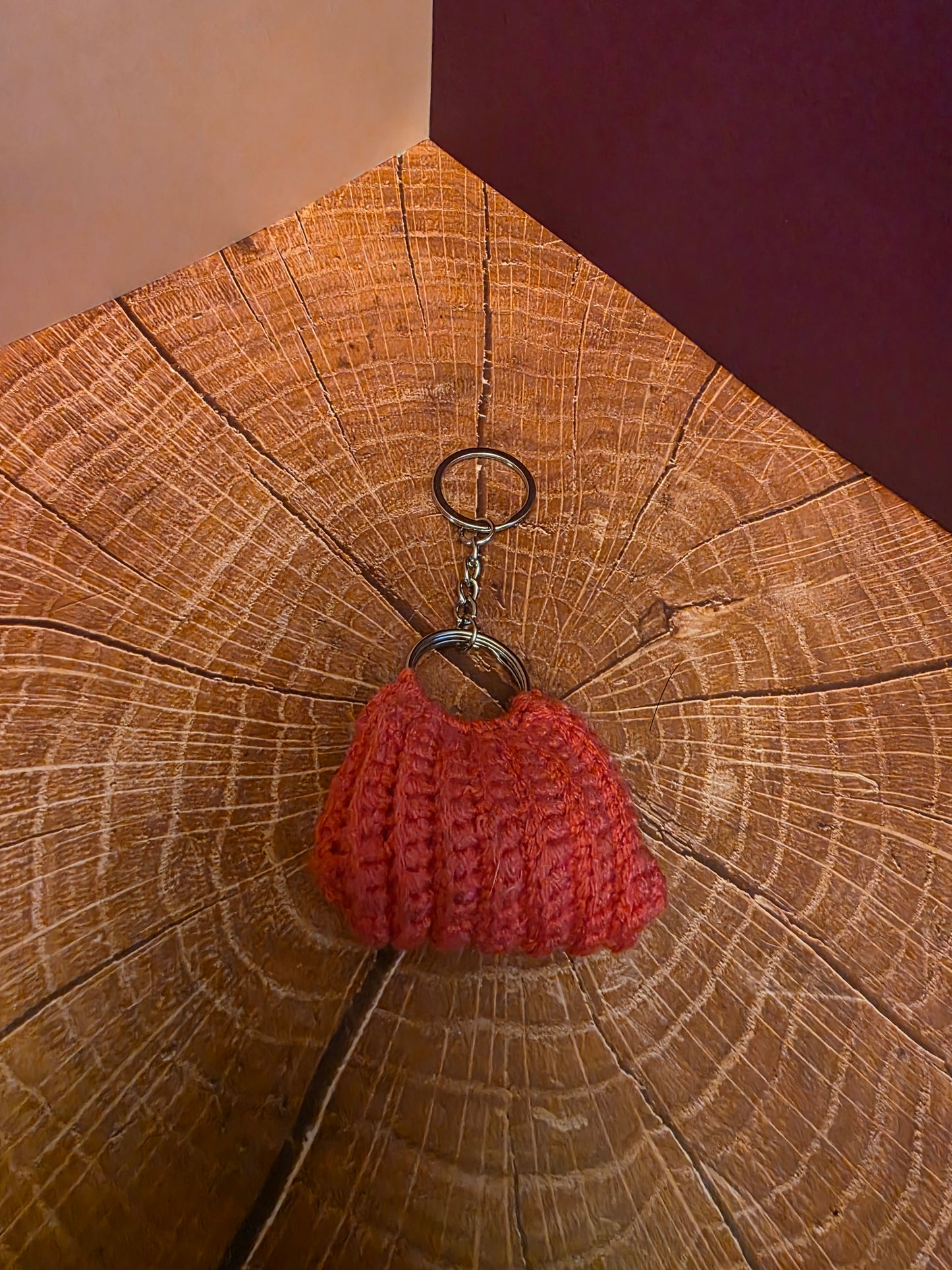 Voidpurse Trinket - Handmade Crocheted Bag Charm or Keychain
