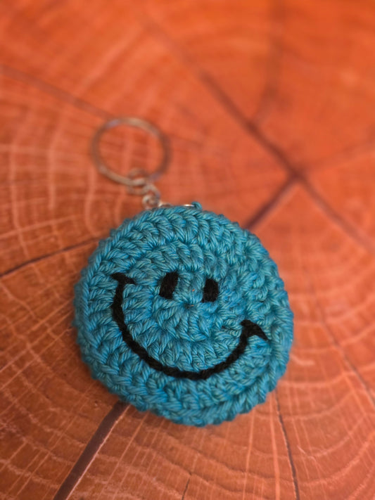 Falsegrin Trinket - Handmade Crocheted Bag Charm or Keychain