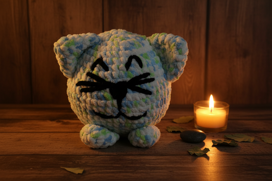 Emberpounce Familiar | Amigurumi Cat